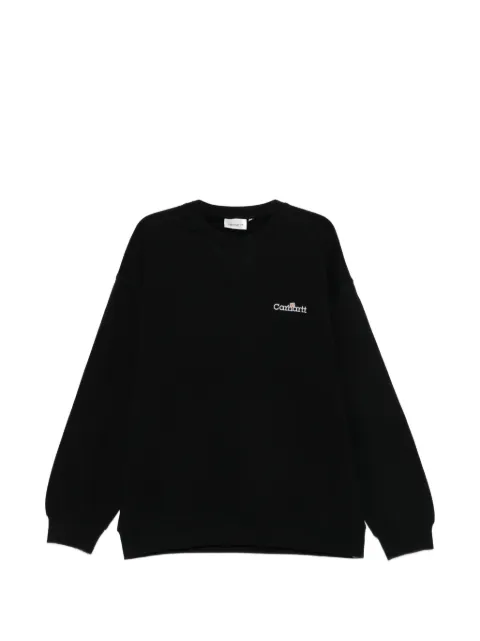Carhartt WIP logo sweatshirt Black I036346
