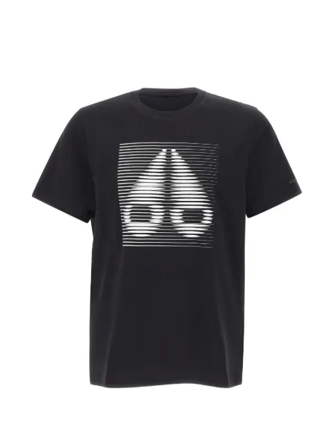 Moose Knuckles logo print short-sleeve T-shirt Black M16MT729292