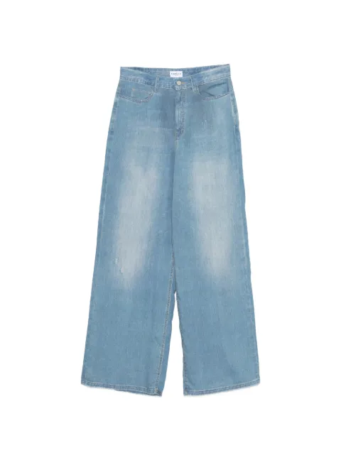 Marella Mlspagina distressed-effect palazzo pants Blue 26131311742