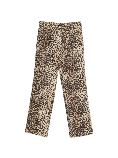 Marella leopard-print trousers Neutrals MLSDOMINIO