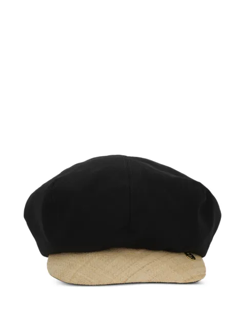 Stephen Jones contrast-brim hat Black 203ORGANICBLACKNATURAL