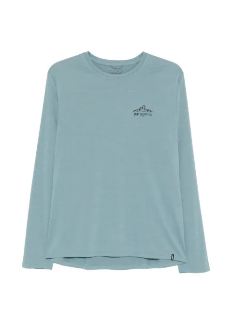 Patagonia long-sleeved T-shirt Blue 45453