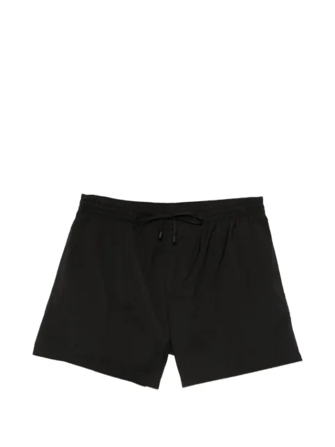 Balmain drawstring-fastening swim shorts Black 268BWB641820