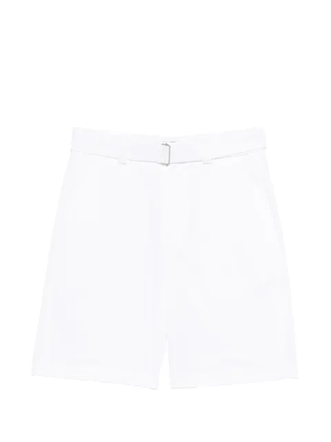 Low Brand belted shorts White LP26022A001