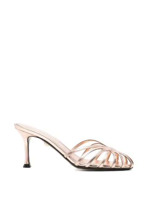 Alevì shine strappy heeled sandals Pink L25SC001N0795445