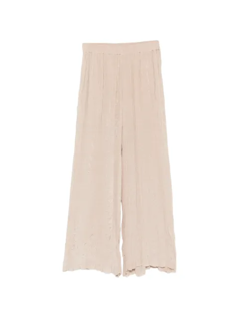 Alysi embroidered trousers Neutrals 216115P6047