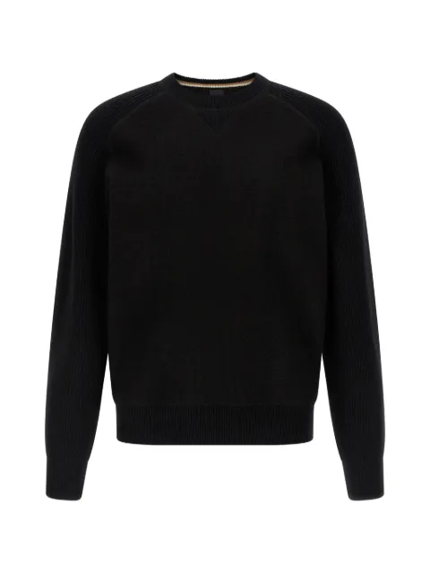 BOSS raglan-sleeve sweater Black 50550424001
