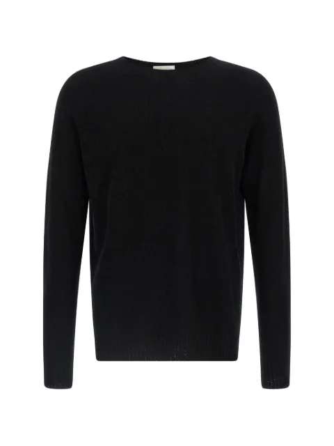 Ma'ry'ya crew-neck sweater Black YSK004D8