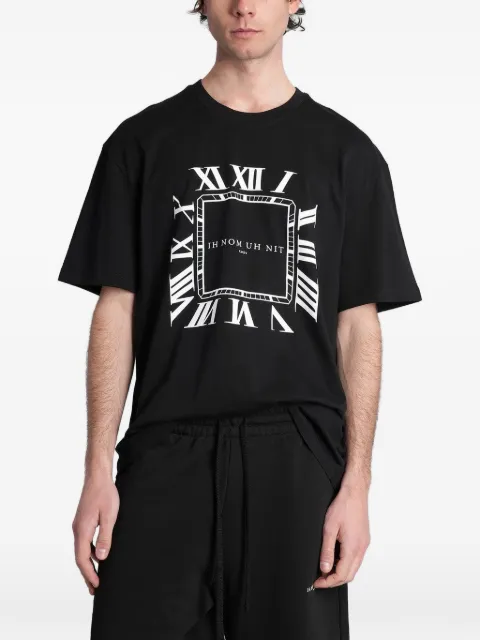 Ih Nom Uh Nit logo-print cotton T-shirt Black NCS26209
