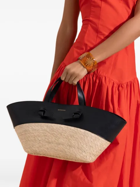 Altuzarra knot basket tote bag Neutrals S2267155000001