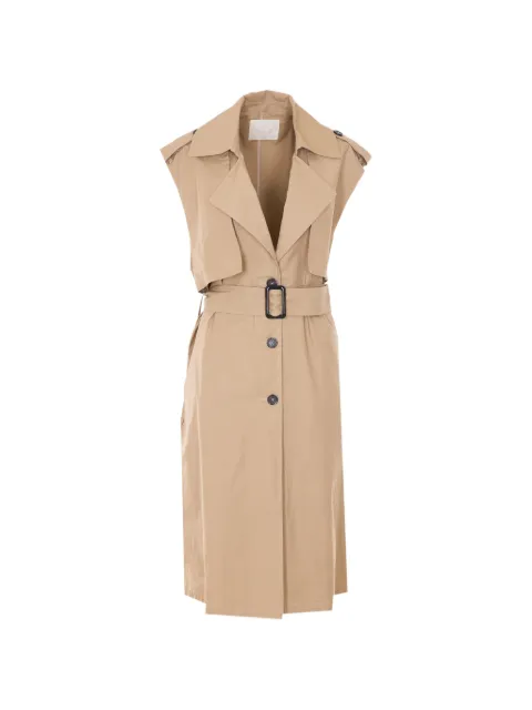 TWINSET belted midi dress Neutrals 261TE2060
