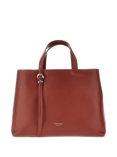 Emporio Armani leather tote bag Red EW004752AF13383