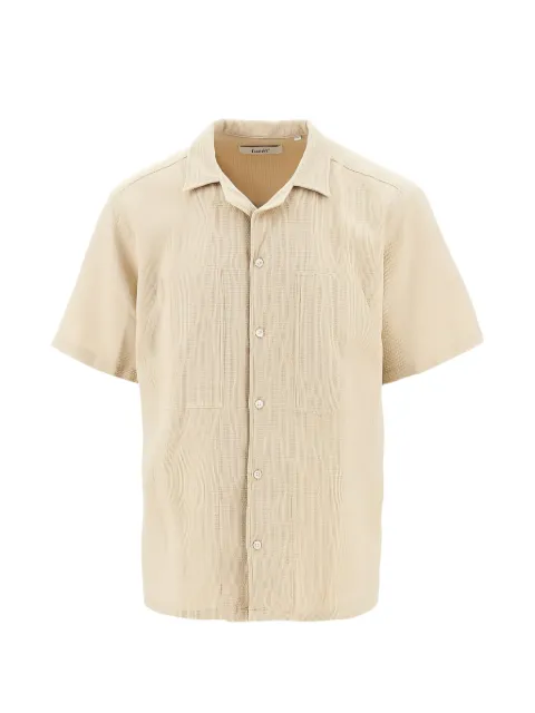 Foret Lagoon Giro chest-pocket shirt Neutrals F1032