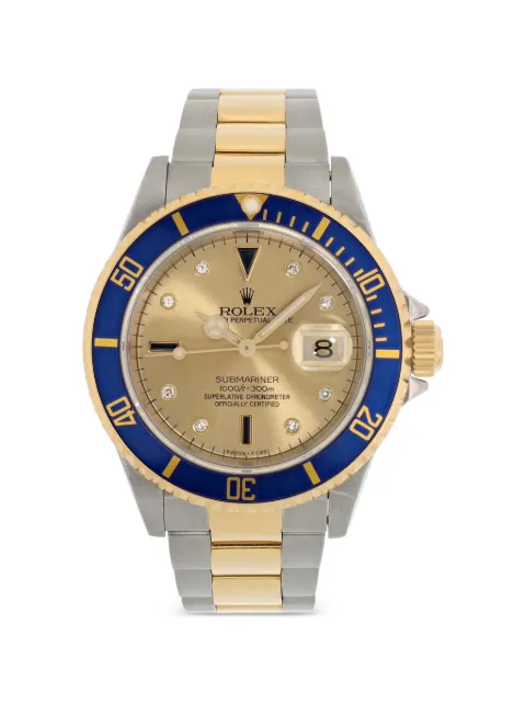 Rolex Oyster Perpetual Submariner 40mm watch Gold 16613