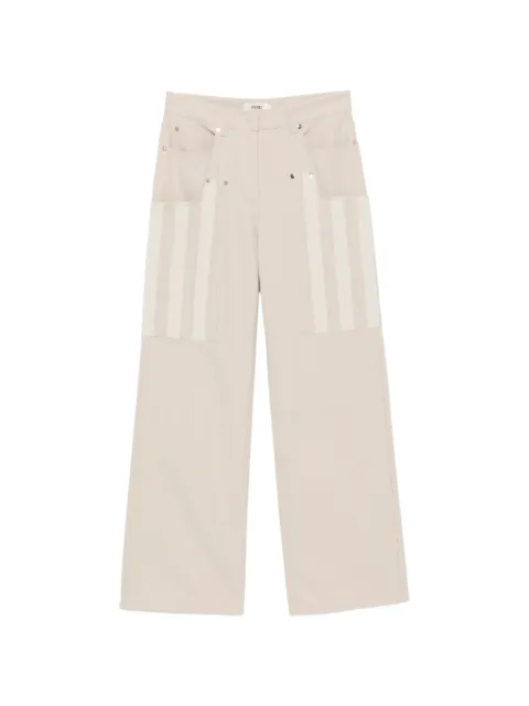 FENDI belt-loop pocket jeans Neutrals FLP900AW8I