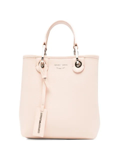 Emporio Armani logo-detail tote bag Pink EW000362AF12036