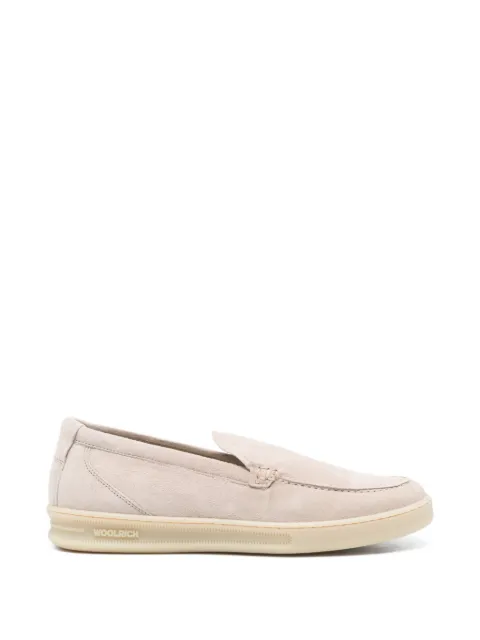 Woolrich suede slip-on sneakers Neutrals WFW2615251A015