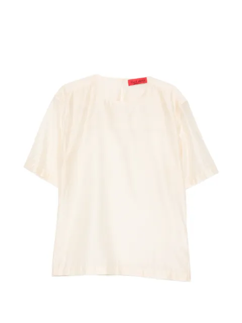 THELATEST Dean short-sleeve top Neutrals TLW04011T0161ABTP