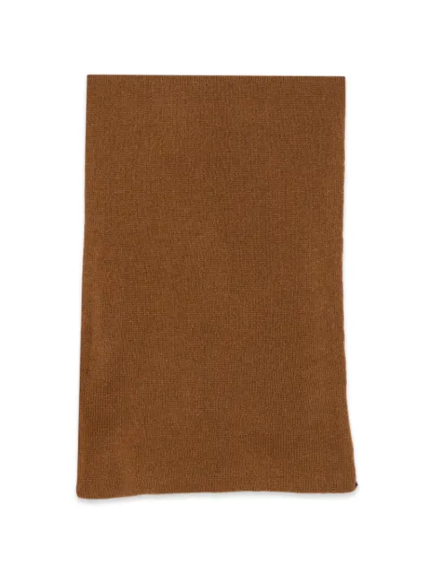 Dell'oglio cashmere scarf Brown 98BCASHMERE