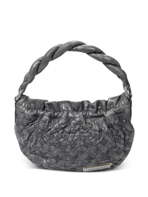 Louis Vuitton Pre-Owned PM Olympe Nimbus twisted-handle tote bag Grey RC0077