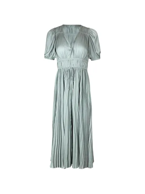 Ulla Johnson Audra pleated dress Green 260128