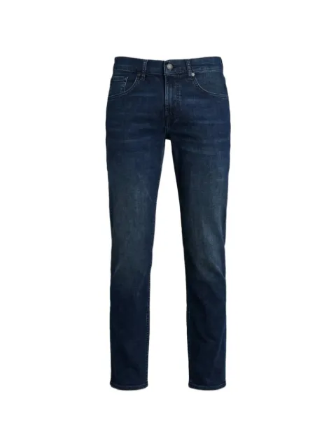 7 For All Mankind whiskering-effect jeans Blue 7TB00B80