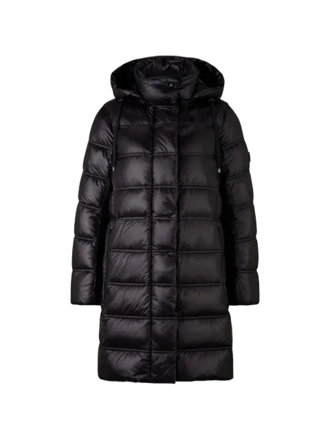 BOGNER Lynn detachable hood quilted coat Black LYNND5026