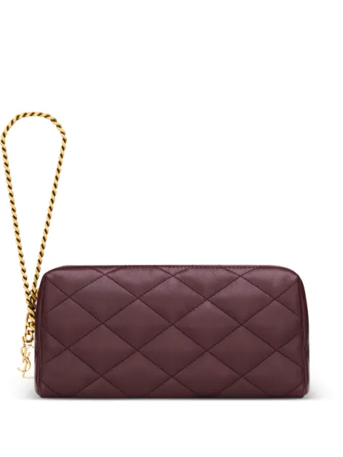 Saint Laurent Cassandre clutch bag Purple 863181PCEX1EL07