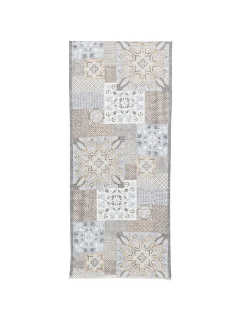 Dell'oglio Salina fringed scarf Grey 515