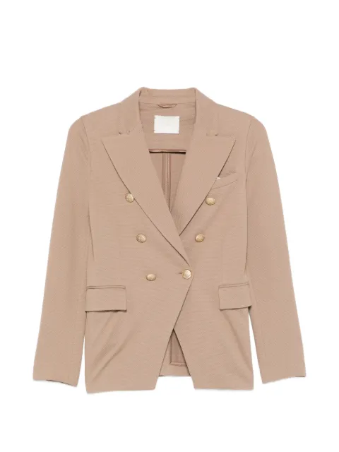 Circolo 1901 double-breasted blazer Neutrals FD3838