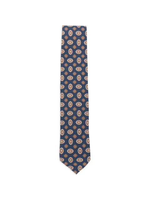 Lardini patterned tie Blue PACRB8PA66150