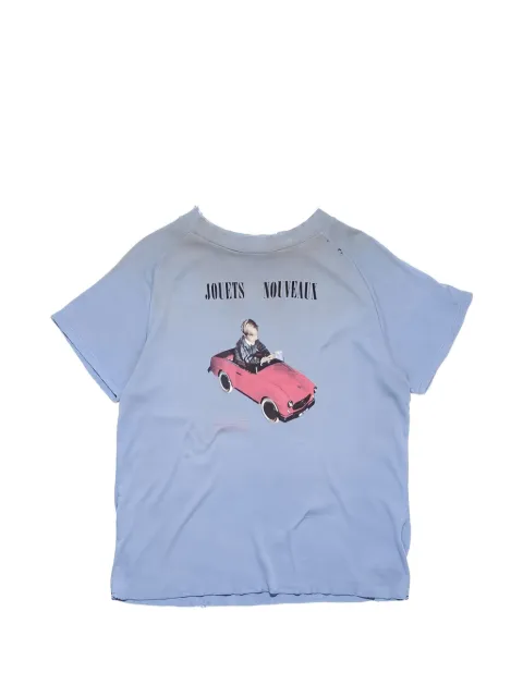 Enfants Riches Déprimés graphic-print distressed T-shirt Blue 010933