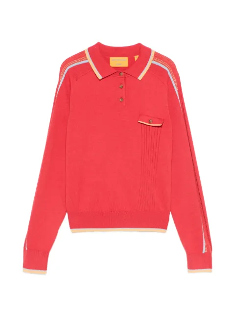 Guest In Residence Relay polo shirt Red W41030JL