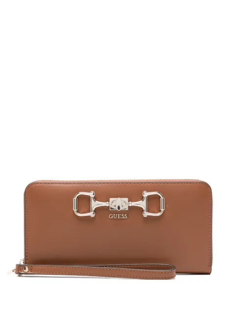 GUESS USA snaffle-detail wallet Brown VG9910146