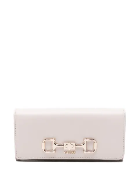 GUESS USA snaffle-detail wallet Neutrals VG9910155