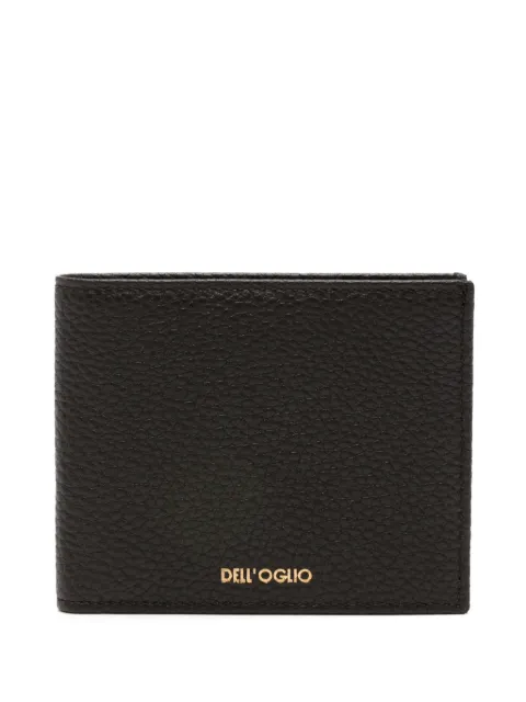Dell'oglio textured bi-fold wallet Brown DO500LTHC