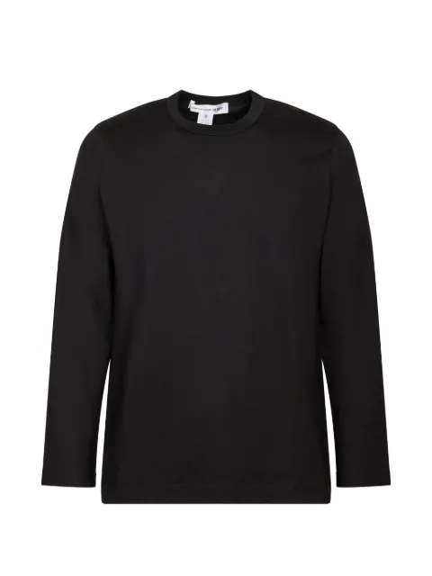 Comme Des Garçons logo-print T-shirt Black FZT003051BLACK