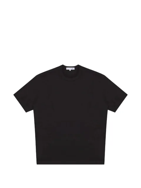 Comme Des Garçons Shirt side-zip T-shirt Black FQT010