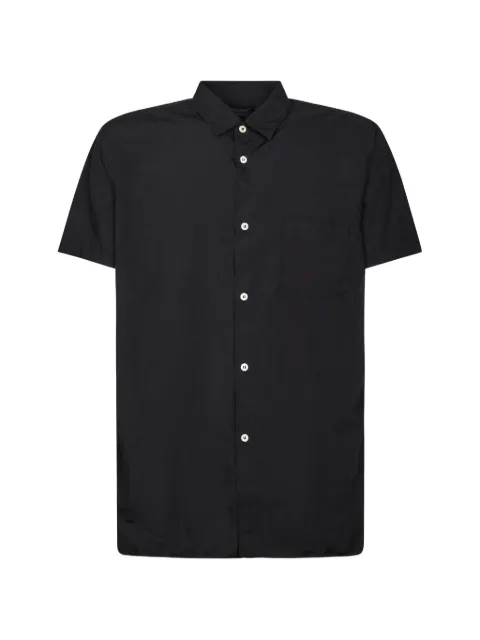 Comme Des Garçons short-sleeve chest-pocket shirt Black FQB502051BLACK