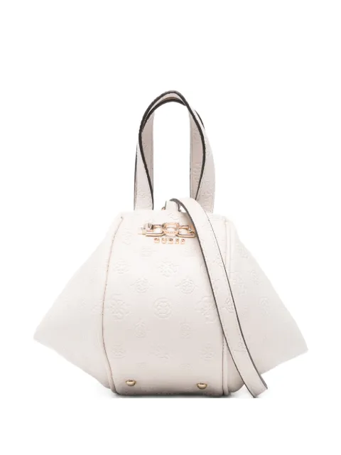 GUESS USA mini Anise embossed tote bag Neutrals HWPD9916770STL