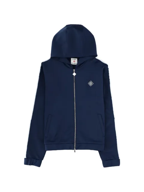 Casablanca hooded zip jacket Blue MSP26JTP45701