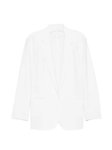 Norma Kamali single-breasted blazer White KK1254PL158944