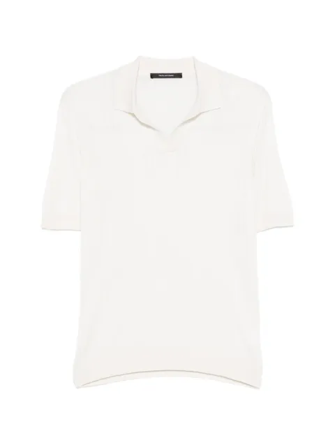 Tagliatore short-sleeve polo-collar T-shirt Neutrals DARNELGSE2603005