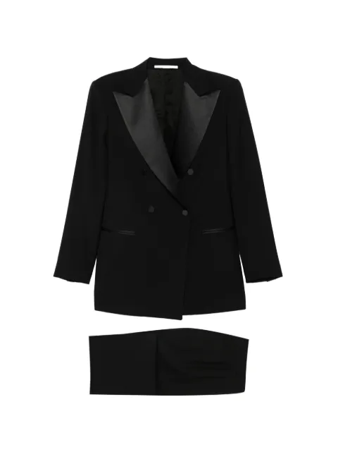 Tagliatore Elenia double-breasted suit Black SELENIAAD080004U