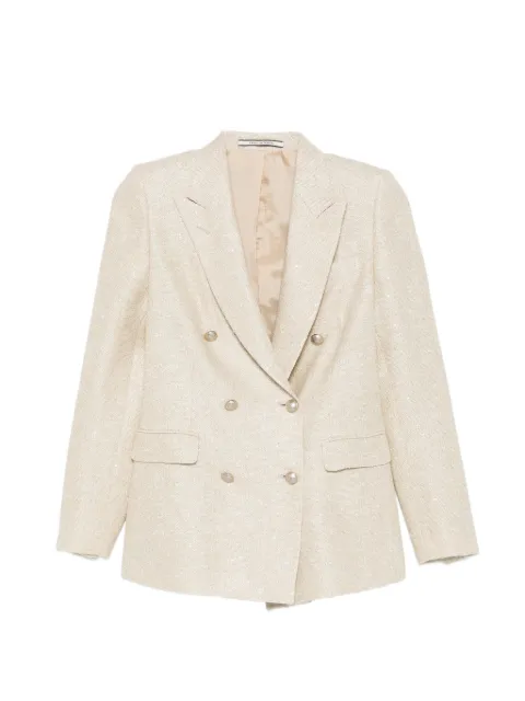 Tagliatore double-breasted blazer Neutrals JPARIGI10B160064A1191