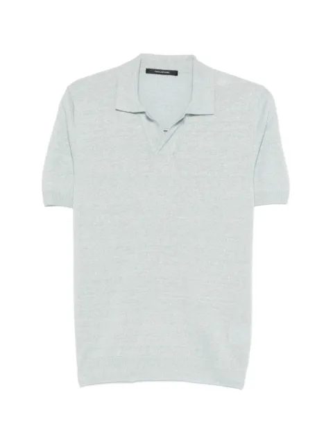 Tagliatore Keith V-neck T-shirt Green KEITHGSE2602