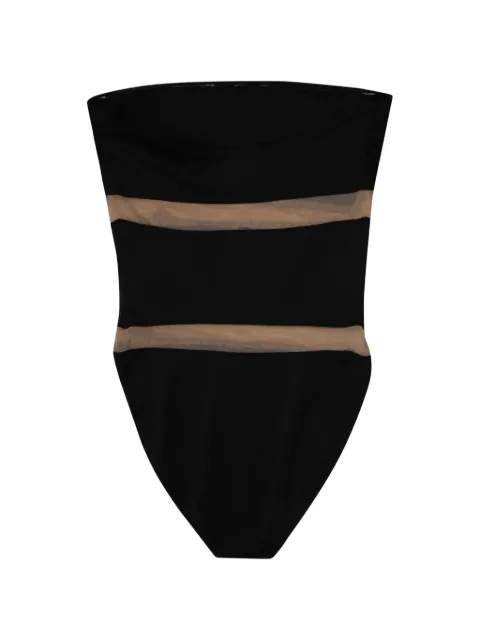 Norma Kamali mesh swimsuit Black SW421XNL018001