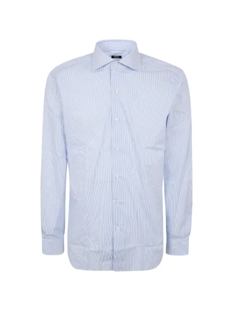Barba striped shirt Blue I1U13P0154086U