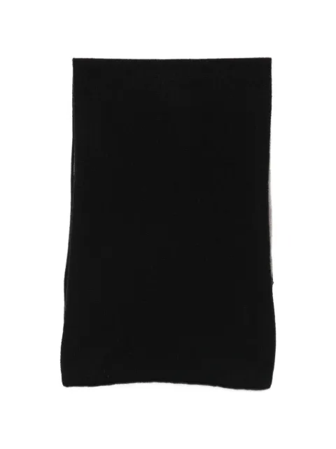 Dell'oglio cashmere scarf Black 98BCASHMERE