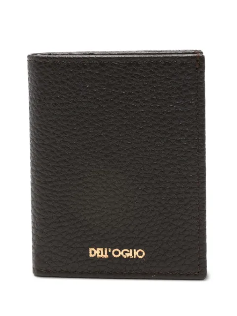 Dell'oglio grained bi-fold wallet Brown DO300LTHC